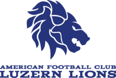 Das Logo von dem American Football Club Luzern Lions